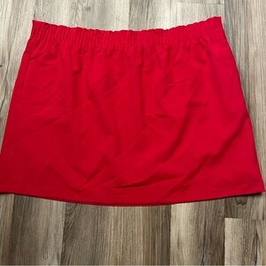 Red Pencil Skirt